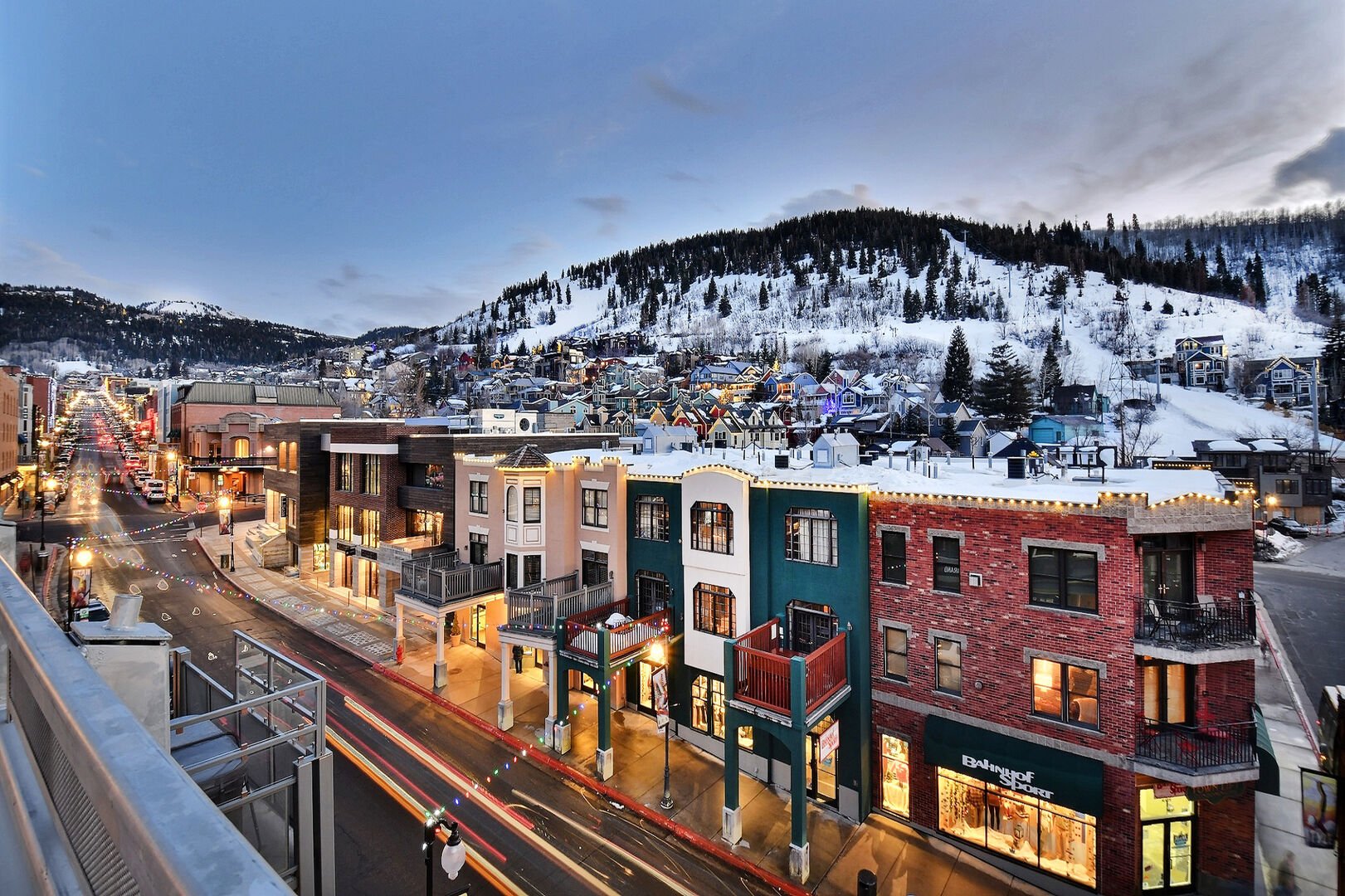 View of our Luxury Park City Vacation Rentals
