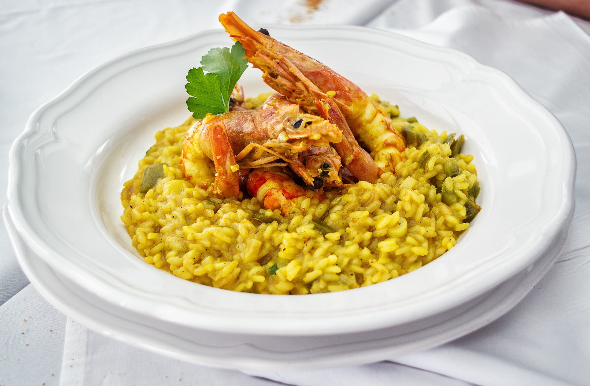 Seafood risotto like that you can find at our insider Park City restaurant picks.
